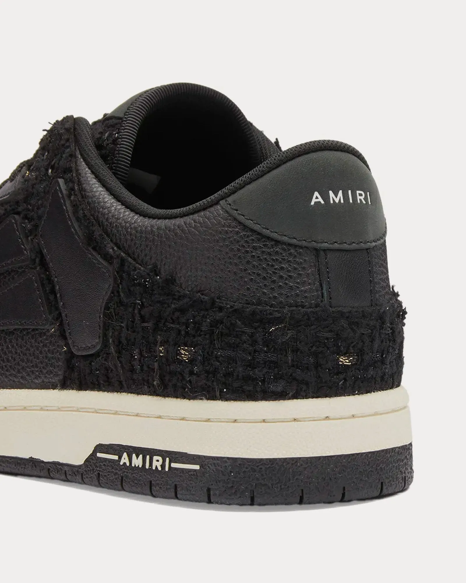 Skel-Top Boucle Black Low Top Sneakers