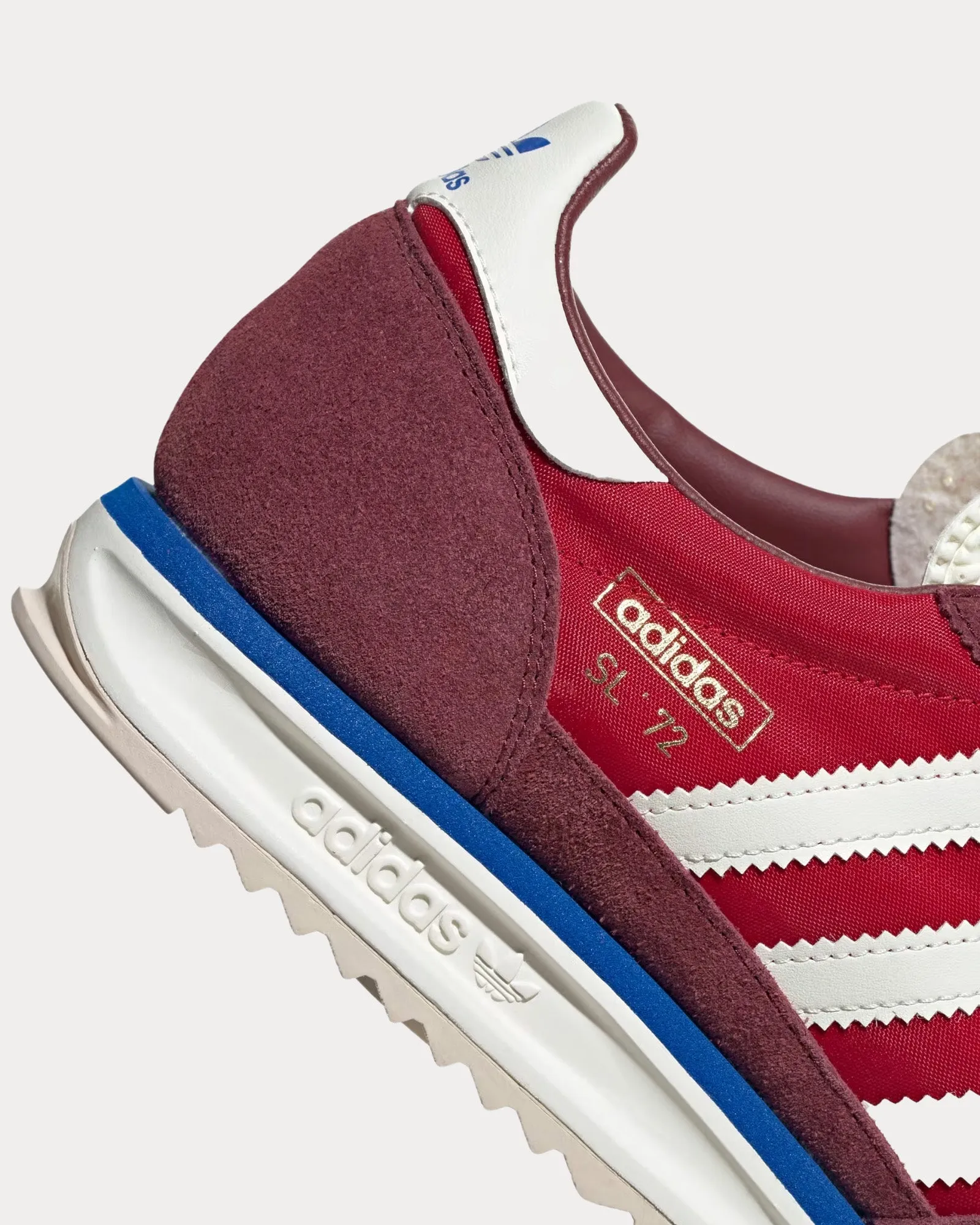 SL 72 RS Shadow Red / Off White / Blue Low Top Sneakers
