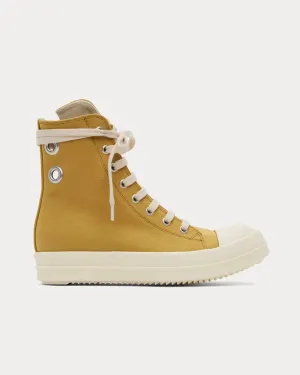 Sneaks Canvas Mustard / Milk / Milk High Top Sneakers