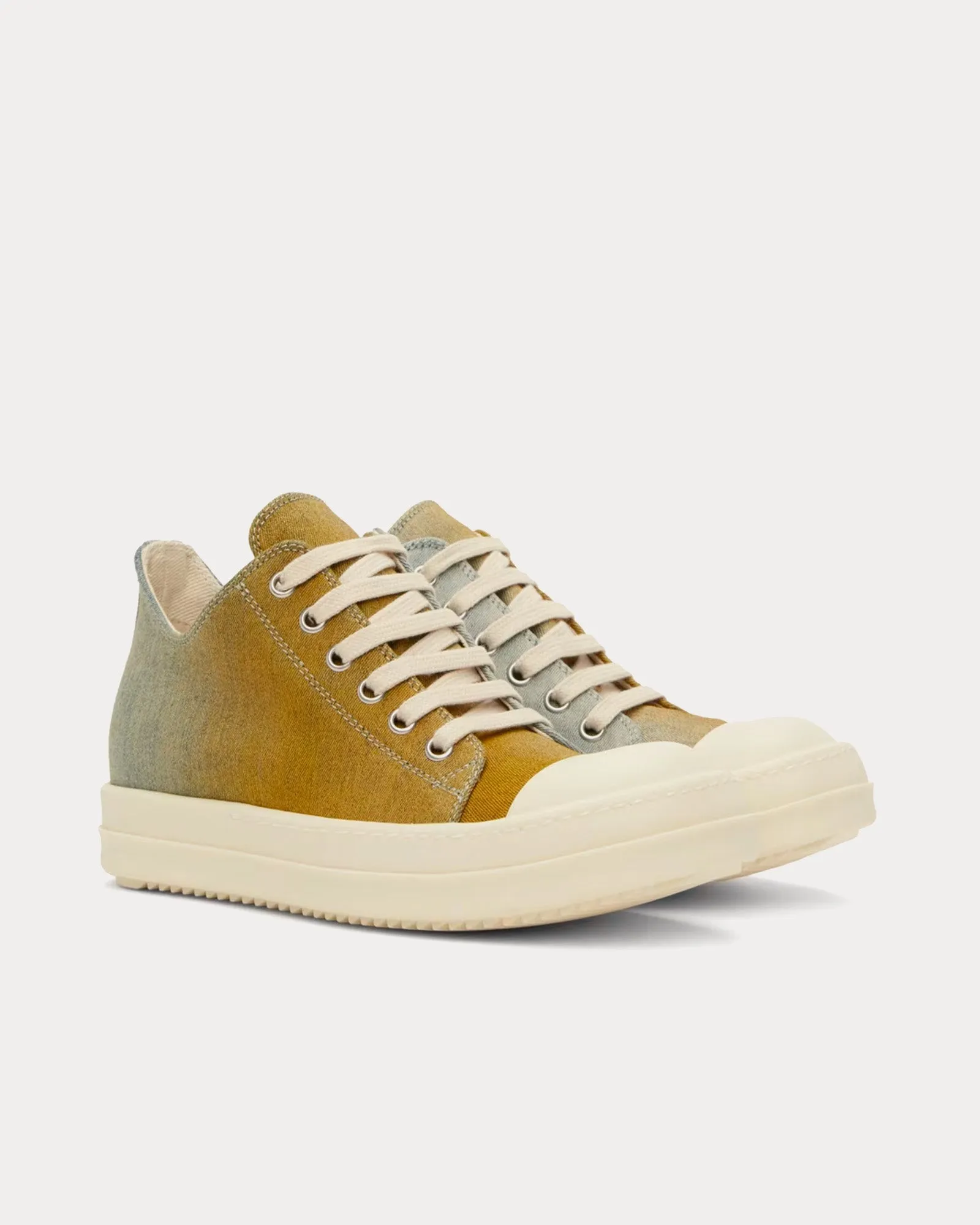 Sneaks Canvas Sky / Orange Degrade Low Top Sneakers