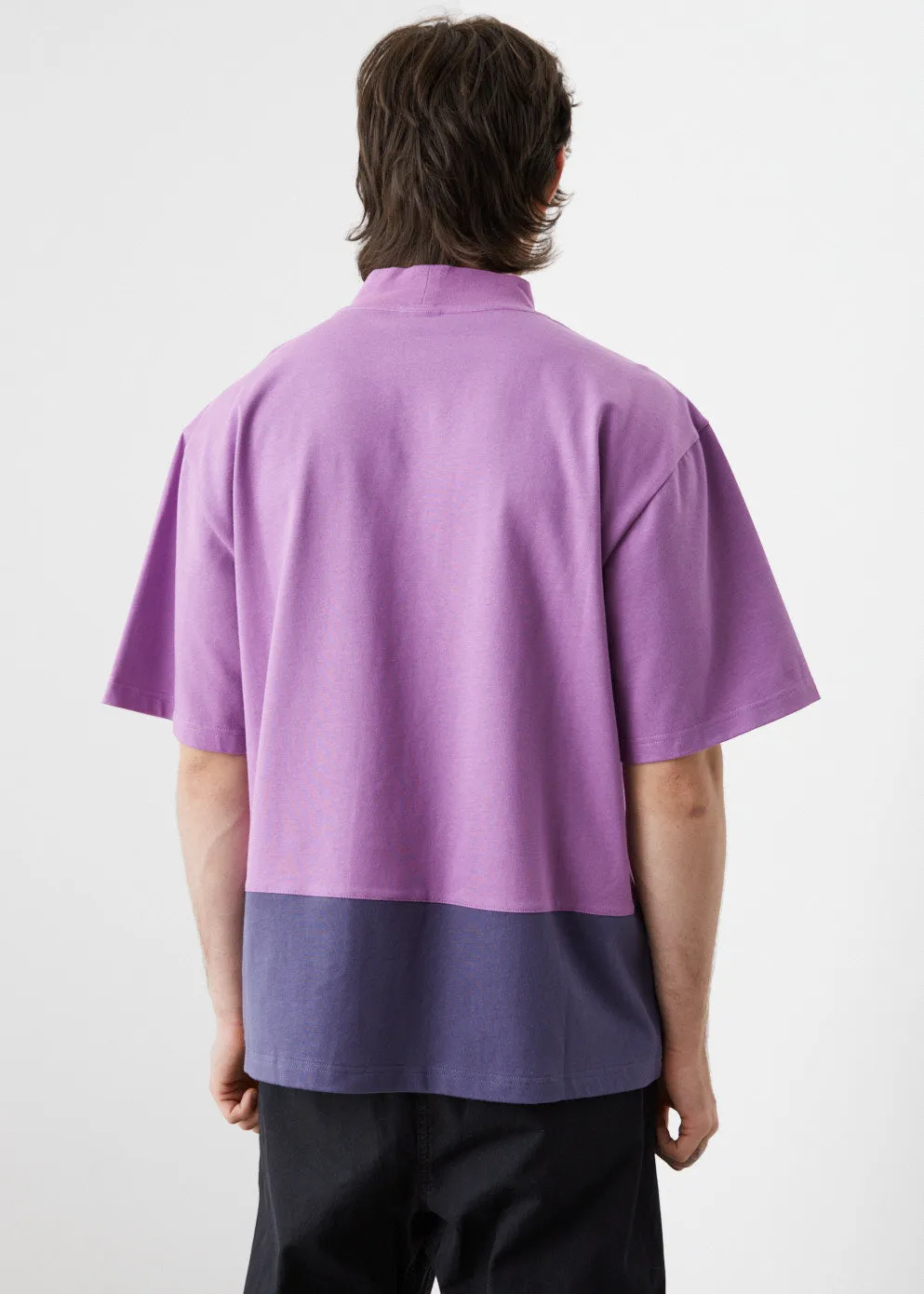 Step By Step Mock Neck T-Shirt