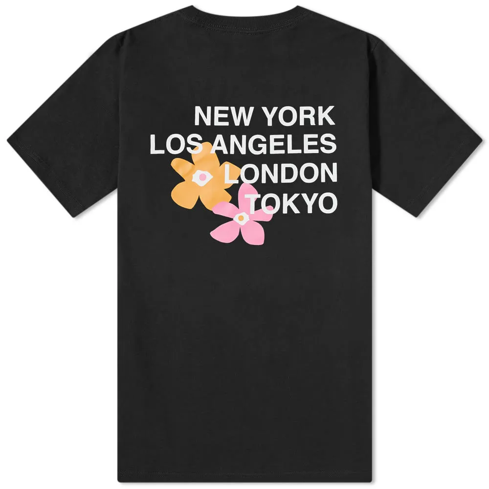 Stussy City Flowers Tee Black (Size L)