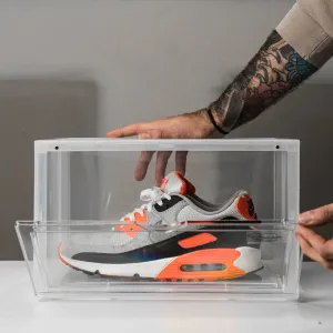 The Sneaker Laundry Side Drop Shoe Box - Clear