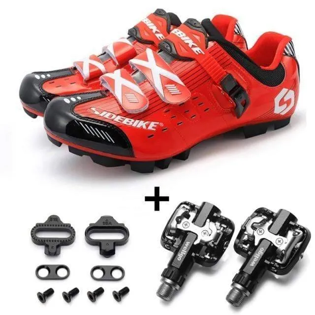 Unisex Self-Locking Athletic Cycling Shoes - Professional Road Bike Footwear
