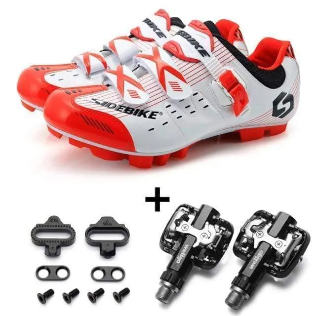 Unisex Self-Locking Athletic Cycling Shoes - Professional Road Bike Footwear