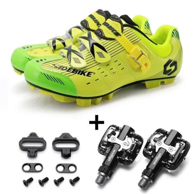 Unisex Self-Locking Athletic Cycling Shoes - Professional Road Bike Footwear