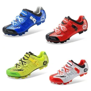 Unisex Self-Locking Athletic Cycling Shoes - Professional Road Bike Footwear