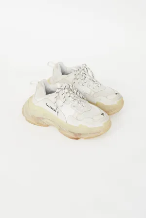 White Triple S Sneaker