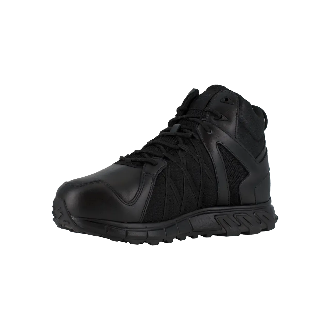 Women's Trailgrip Alloy-Toe Int MetGuard Athletic Hiker Work Boot Black